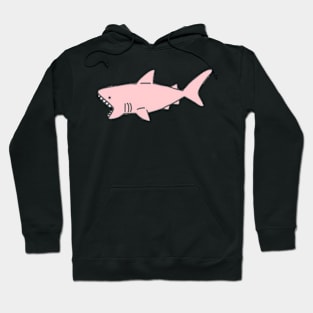 pink shark Hoodie